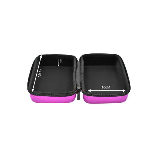 Boite de rangement coquée couleur violette - EVABOXPURPLE