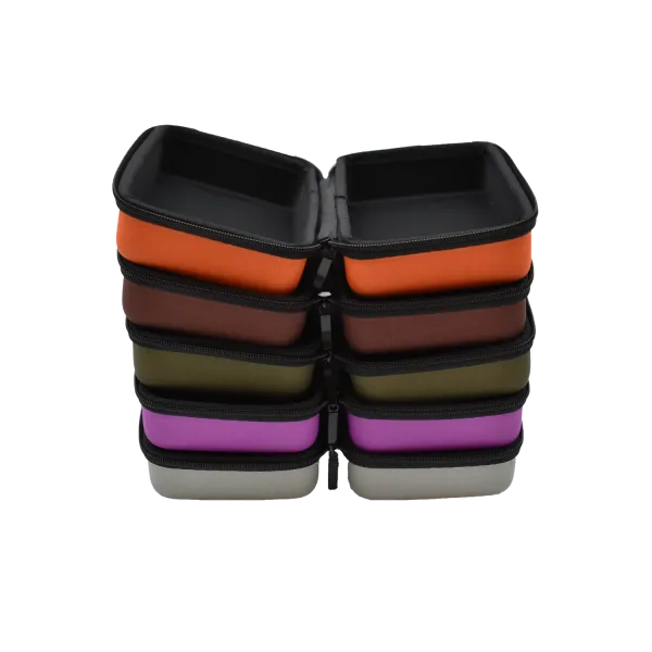 Boite de rangement coquée couleur orange - EVABOXORANGE