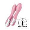 Vibromasseur gonflable G-Spot rose USB Air Pump Vibrator 2 Satisfyer