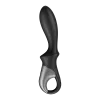 Vibromasseur noir USB, chauffant et connecté Heat Climax Satisfyer - CC597789