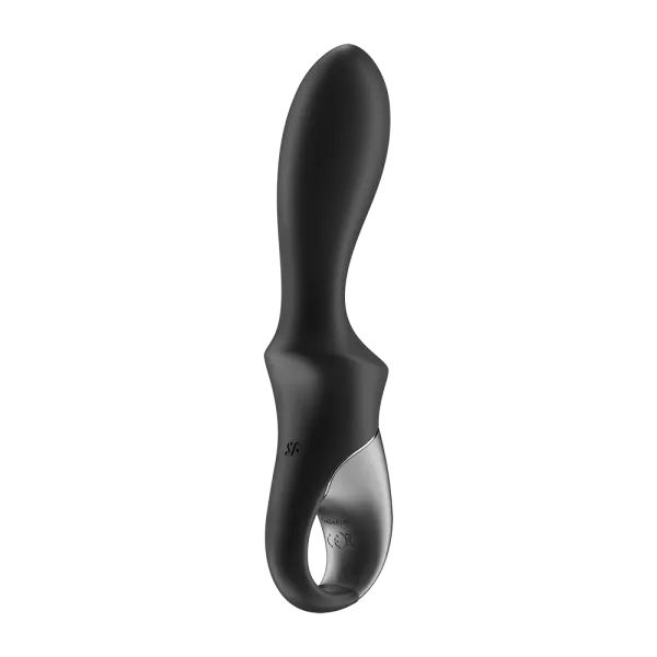 Vibromasseur noir USB, chauffant et connecté Heat Climax Satisfyer - CC597789