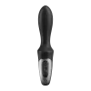 Vibromasseur noir USB, chauffant et connecté Heat Climax Satisfyer - CC597789
