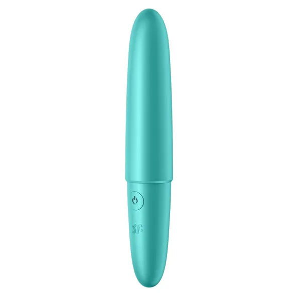 Vibromasseur turquoise USB Ultra Power Bullet 6 Satisfyer - CC597741