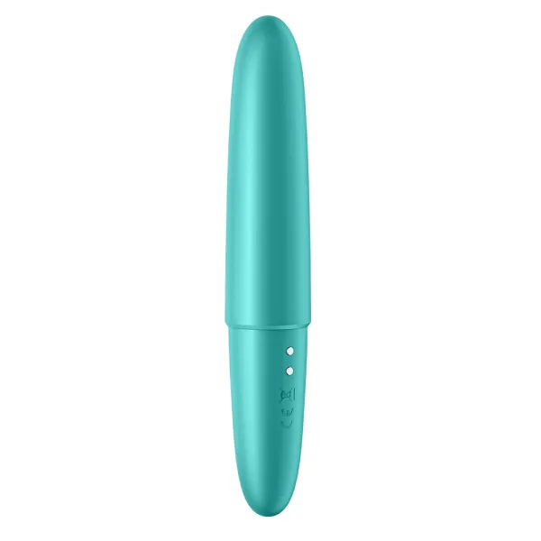 Vibromasseur turquoise USB Ultra Power Bullet 6 Satisfyer - CC597741