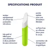 Vibromasseur vert USB Ultra Power Bullet 7 Satisfyer - CC597742