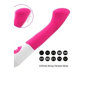 Vibromasseur rose tête plate spécial point G - CR-BOZ015PNK