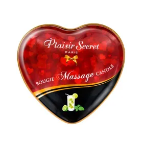 Mini bougie de massage mojito boîte coeur 35ml - CC826066