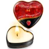 Mini bougie de massage fraise boîte coeur 35ml - CC826064