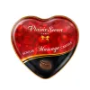 Mini bougie de massage au chocolat boîte coeur 35ml - CC826061