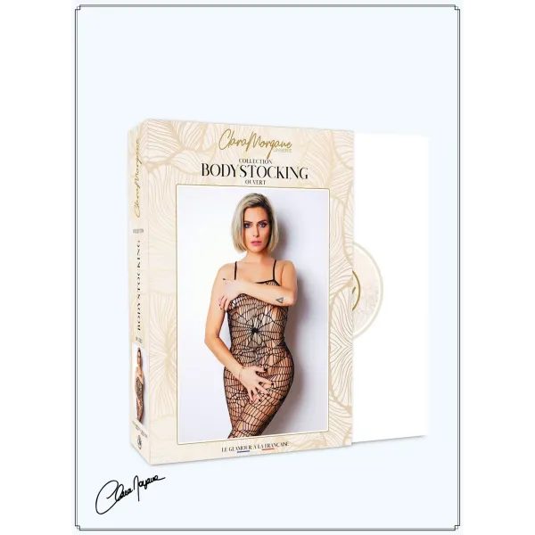 Combinaison en résille aspect toile araignée -  Le Numéro 7 - Collection Bodystocking - CM99007