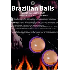 Boules de massage Brésiliennes effet chaleur - BZ5754